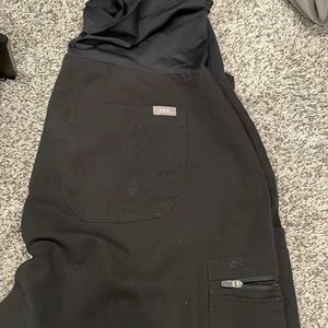 Large figs maternity scrub pants
